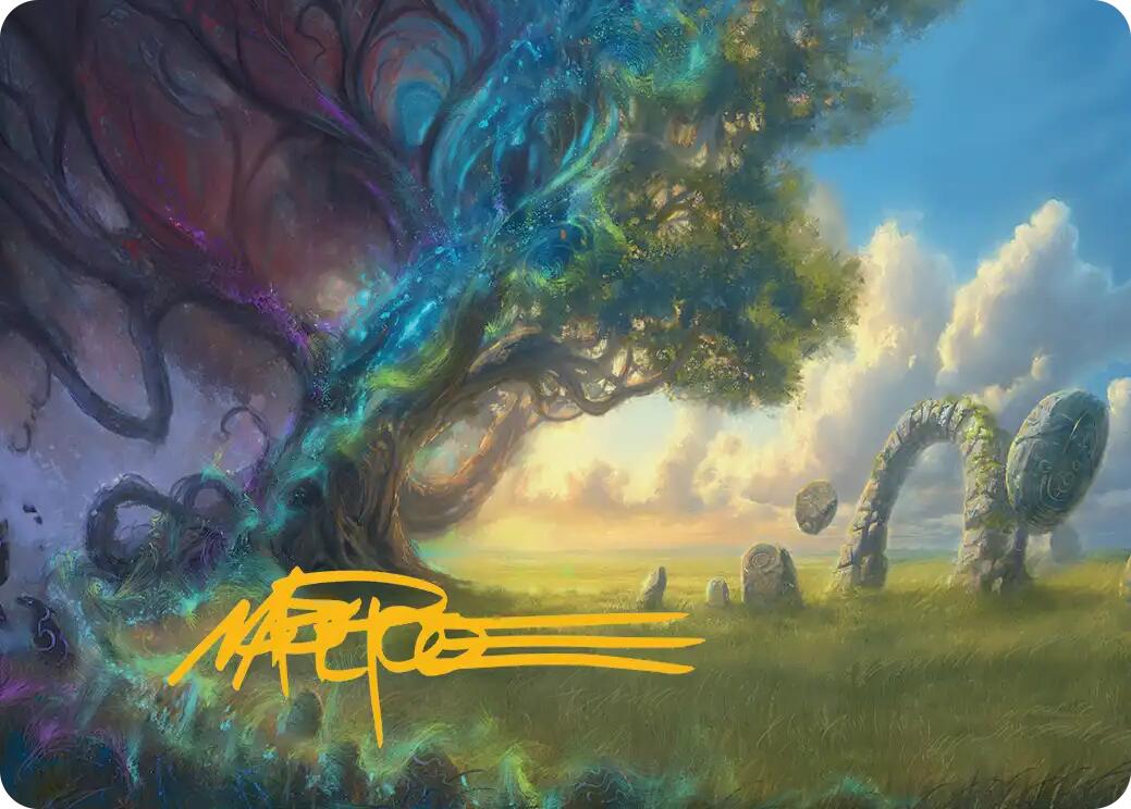 Morningtide's Light Art Card (Gold-Stamped Signature) [Lorwyn Eclipsed Art Series] | Spectrum Games