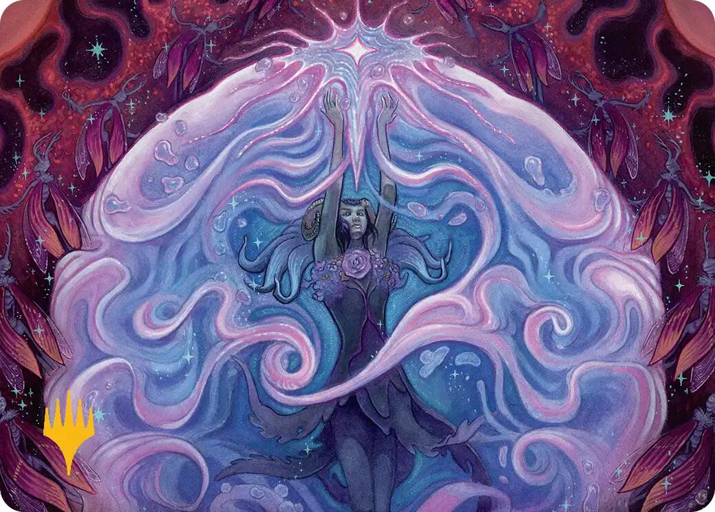 Glen Elendra's Answer Art Card (Gold-Stamped Planeswalker Symbol) [Lorwyn Eclipsed Art Series] | Spectrum Games
