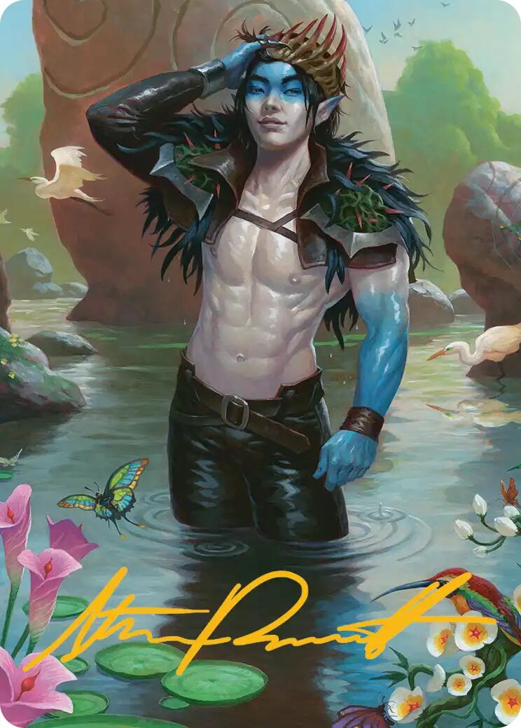 Oko, Lorwyn Liege Art Card (Gold-Stamped Signature) [Lorwyn Eclipsed Art Series] | Spectrum Games