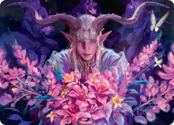 Dawnhand Eulogist Art Card [Lorwyn Eclipsed Art Series] | Spectrum Games