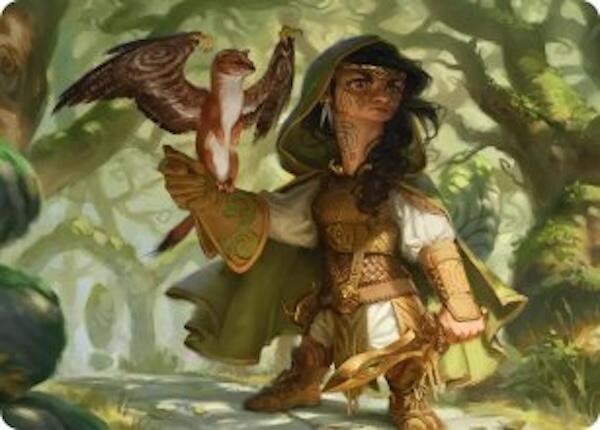 Crossroads Watcher Art Card [Lorwyn Eclipsed Art Series] | Spectrum Games
