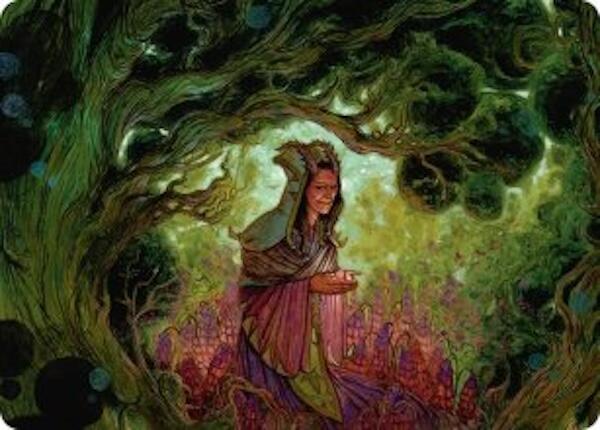 Bloom Tender Art Card [Lorwyn Eclipsed Art Series] | Spectrum Games