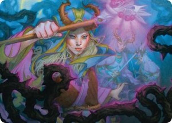 Stoic Grove-Guide Art Card [Lorwyn Eclipsed Art Series] | Spectrum Games