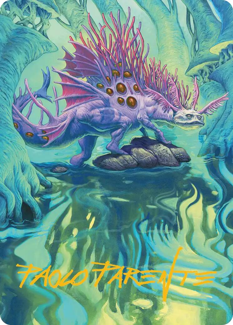 Wistfulness Art Card (Gold-Stamped Signature) [Lorwyn Eclipsed Art Series] | Spectrum Games