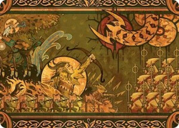 Chronicle of Victory Art Card [Lorwyn Eclipsed Art Series] | Spectrum Games