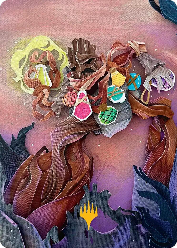 Painter's Servant Art Card (Gold-Stamped Planeswalker Symbol) [Lorwyn Eclipsed Art Series] | Spectrum Games