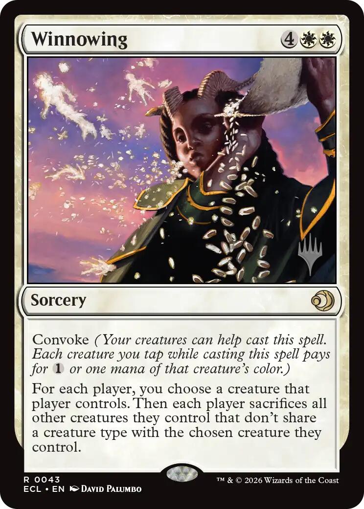 Winnowing [Lorwyn Eclipsed Promos] | Spectrum Games