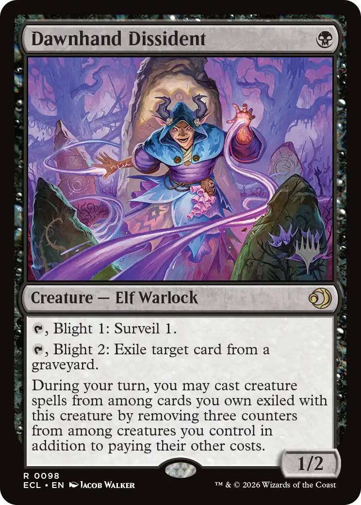 Dawnhand Dissident [Lorwyn Eclipsed Promos] | Spectrum Games