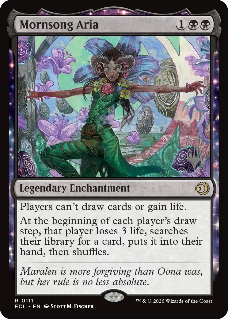 Mornsong Aria [Lorwyn Eclipsed Promos] | Spectrum Games