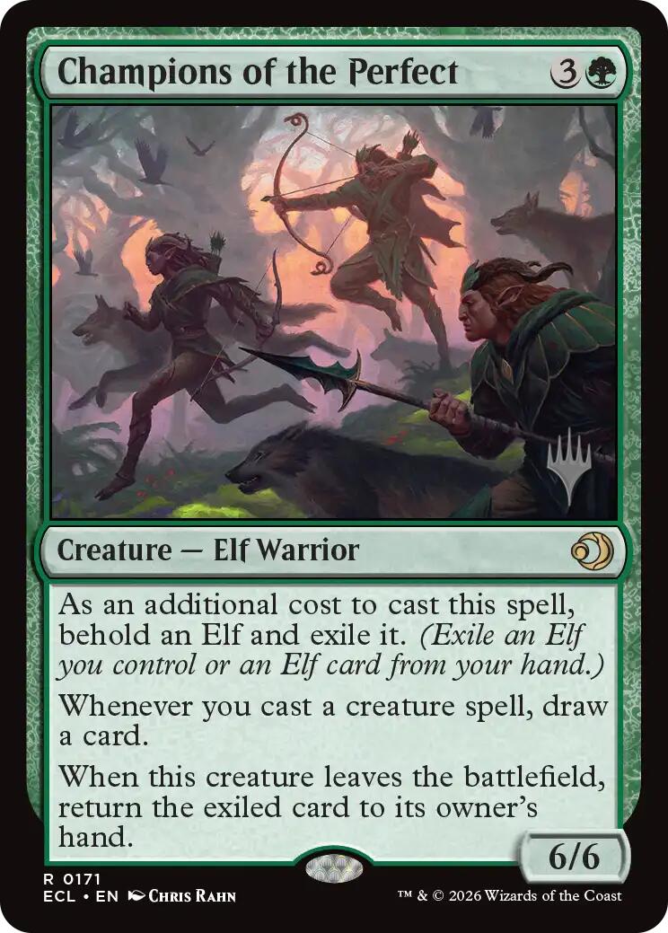 Champions of the Perfect [Lorwyn Eclipsed Promos] | Spectrum Games