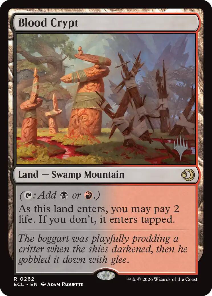 Blood Crypt [Lorwyn Eclipsed Promos] | Spectrum Games