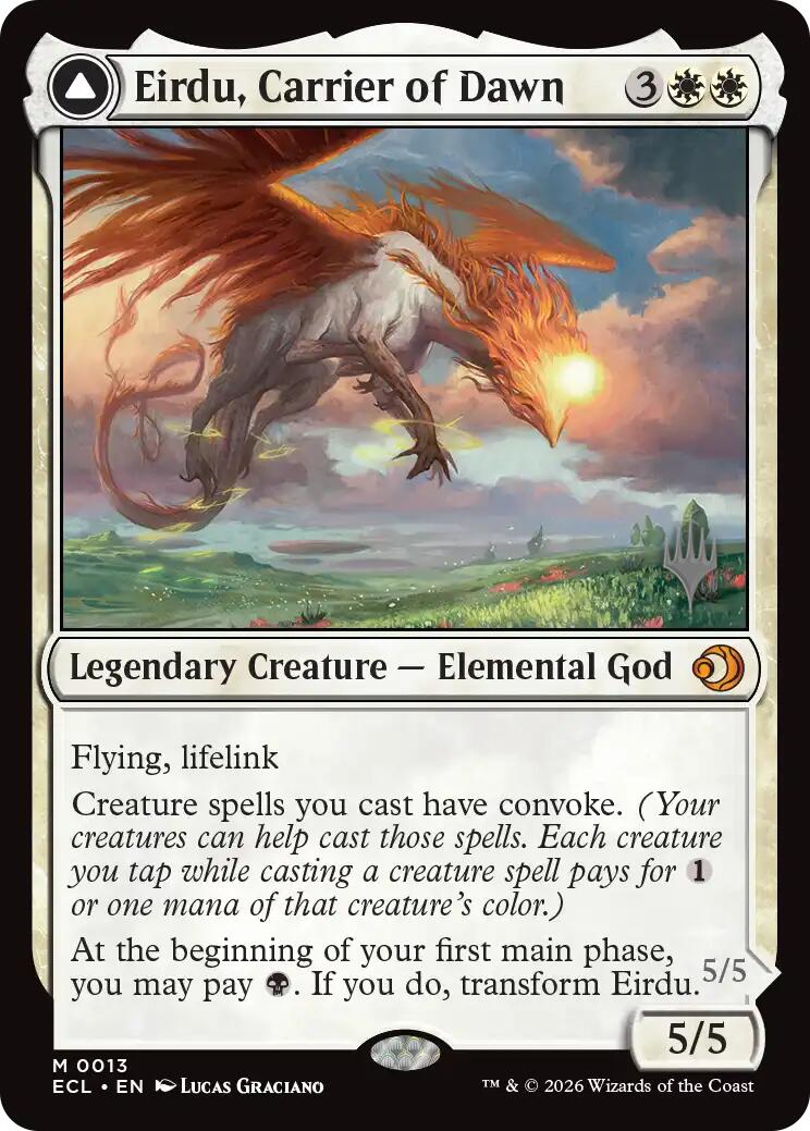 Eirdu, Carrier of Dawn [Lorwyn Eclipsed Promos] | Spectrum Games