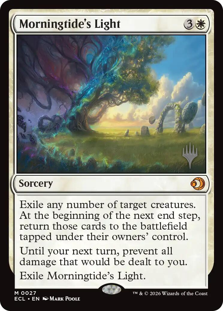 Morningtide's Light [Lorwyn Eclipsed Promos] | Spectrum Games