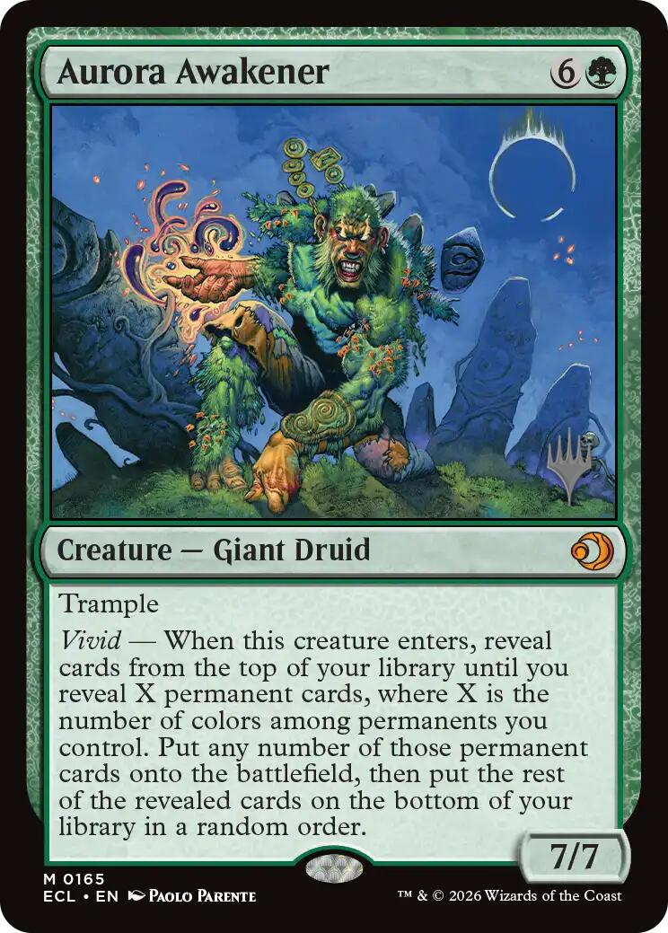 Aurora Awakener [Lorwyn Eclipsed Promos] | Spectrum Games