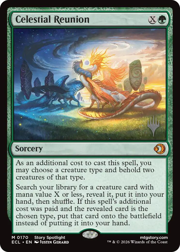 Celestial Reunion [Lorwyn Eclipsed Promos] | Spectrum Games
