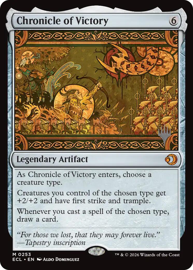Chronicle of Victory [Lorwyn Eclipsed Promos] | Spectrum Games