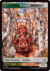 Kithkin // Treasure Double-Sided Token [Lorwyn Eclipsed Tokens] | Spectrum Games