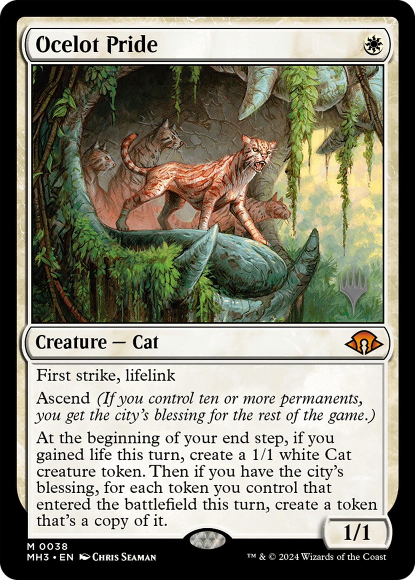 Ocelot Pride [Lorwyn Eclipsed Promos] | Spectrum Games