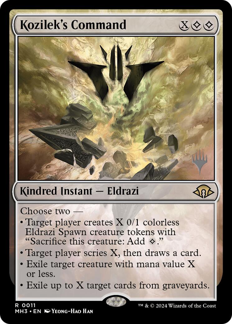Kozilek's Command [Lorwyn Eclipsed Promos] | Spectrum Games