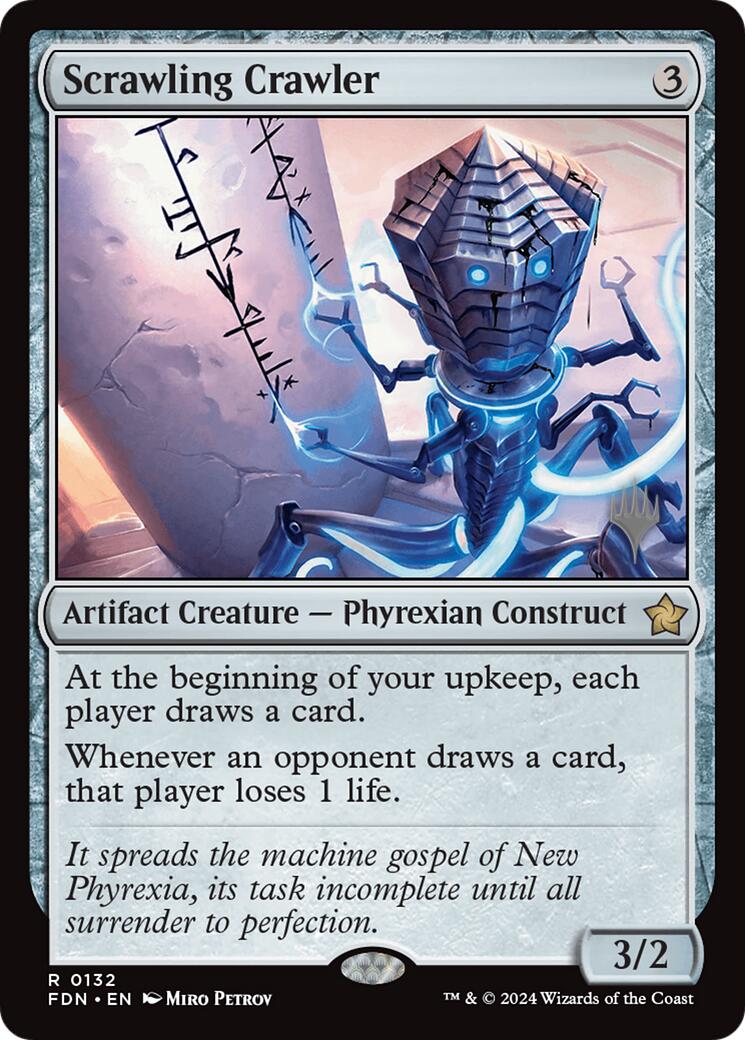 Scrawling Crawler [Lorwyn Eclipsed Promos] | Spectrum Games