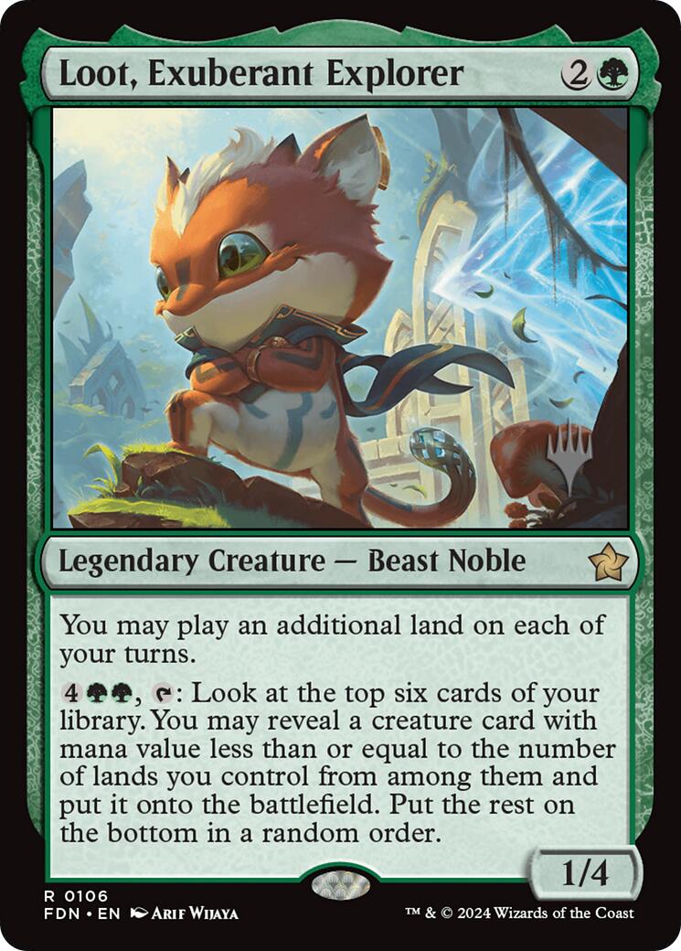 Loot, Exuberant Explorer [Lorwyn Eclipsed Promos] | Spectrum Games