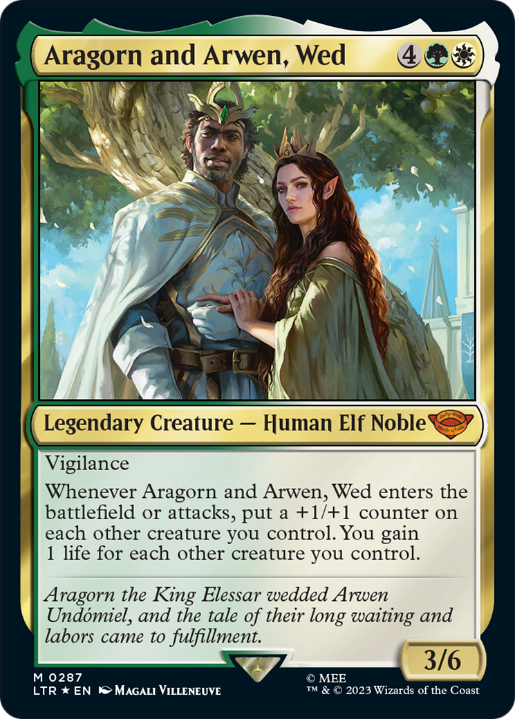 Aragorn and Arwen, Wed [The Lord of the Rings: Tales of Middle-Earth] | Spectrum Games