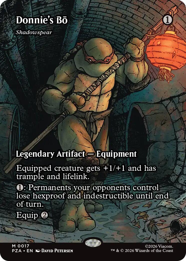 Donnie's Bo - Shadowspear (Borderless) [Teenage Mutant Ninja Turtles Eternal-Legal] | Spectrum Games