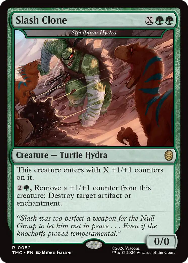 Slash Clone - Steelbane Hydra [Teenage Mutant Ninja Turtles Commander] | Spectrum Games