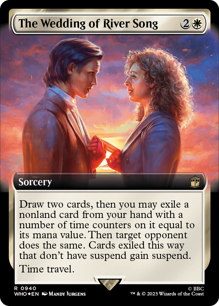 The Wedding of River Song (Extended Art) (Surge Foil) [Doctor Who] | Spectrum Games