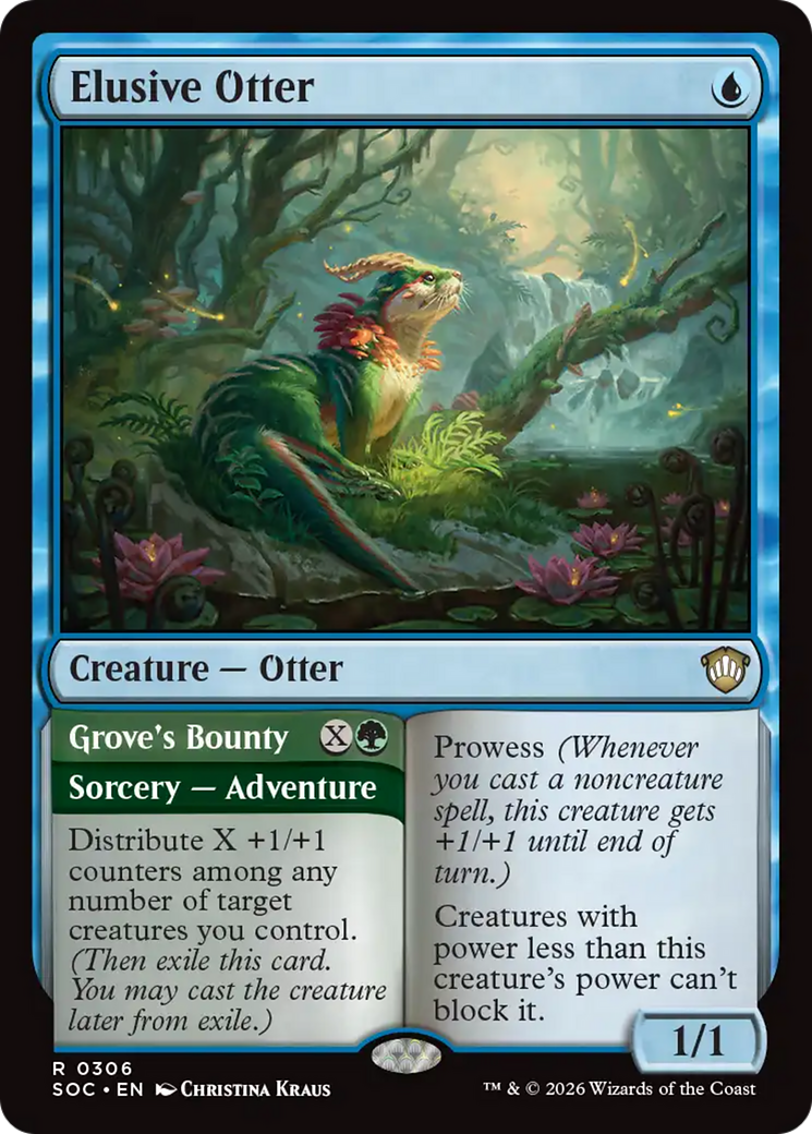 Elusive Otter [Secrets of Strixhaven Commander] | Spectrum Games