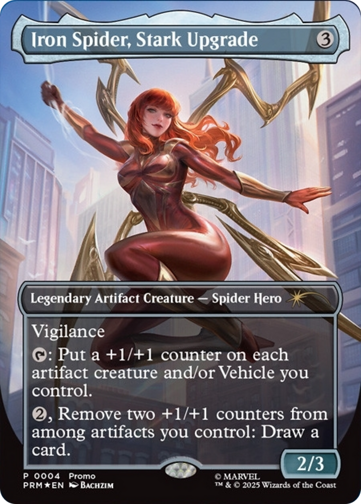 Iron Spider, Stark Upgrade (Borderless) [Media Promos] | Spectrum Games