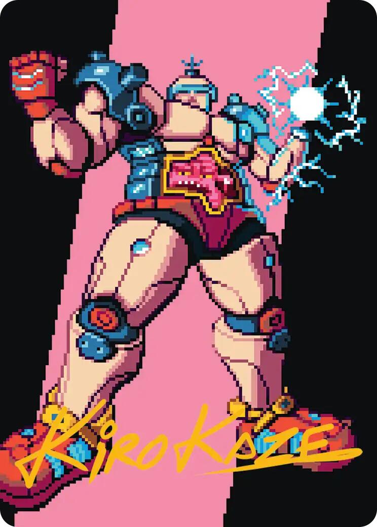 Krang, the All-Powerful Art Card (Gold-Stamped Signature) [Teenage Mutant Ninja Turtles Art Series] | Spectrum Games