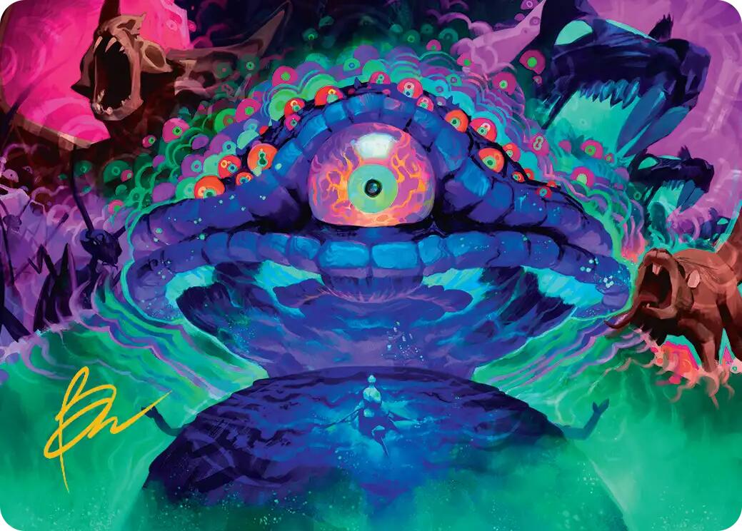 Humongous Fungus Art Card (Gold-Stamped Signature) [Teenage Mutant Ninja Turtles Art Series] | Spectrum Games