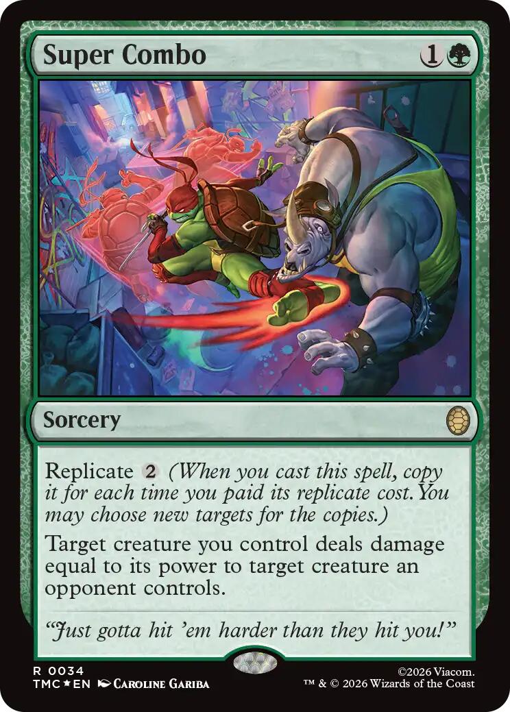 Super Combo (Surge Foil) [Teenage Mutant Ninja Turtles Commander] | Spectrum Games