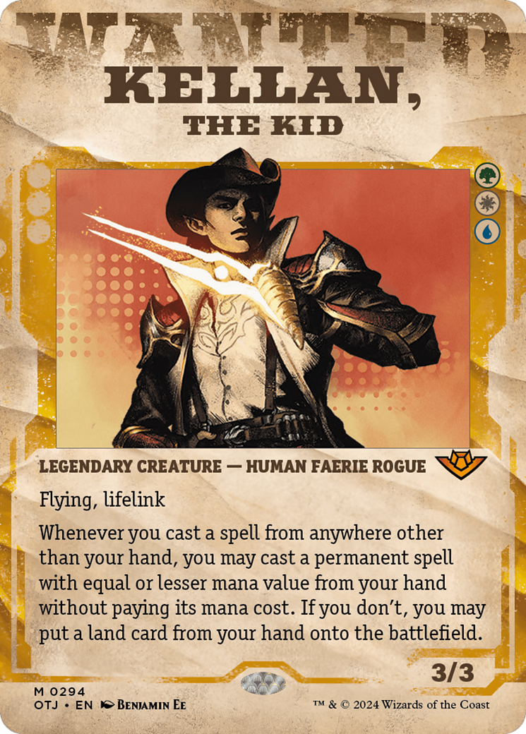 Kellan, the Kid (Showcase) [Outlaws of Thunder Junction] | Spectrum Games