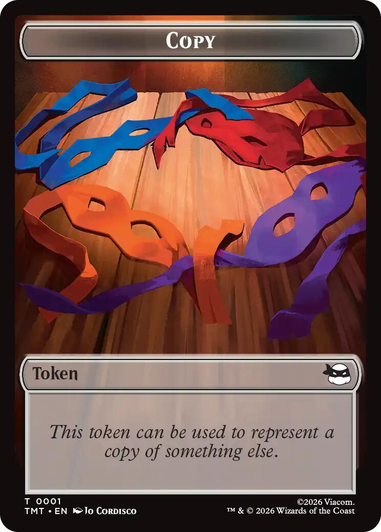 Ooze // Copy Double-Sided Token [Teenage Mutant Ninja Turtles Commander Tokens] | Spectrum Games