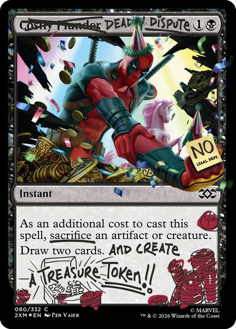 Deadly Dispute (080) (Pool Party Foil) [Secret Lair Drop Series] | Spectrum Games