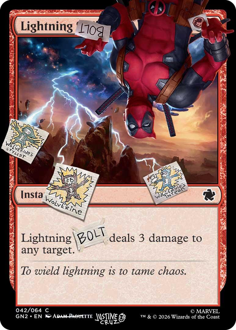 Lightning Bolt (042) [Secret Lair Drop Series] | Spectrum Games