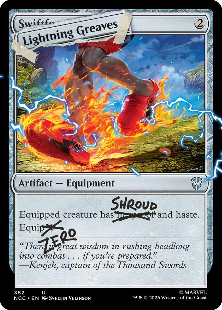 Lightning Greaves (382) [Secret Lair Drop Series] | Spectrum Games