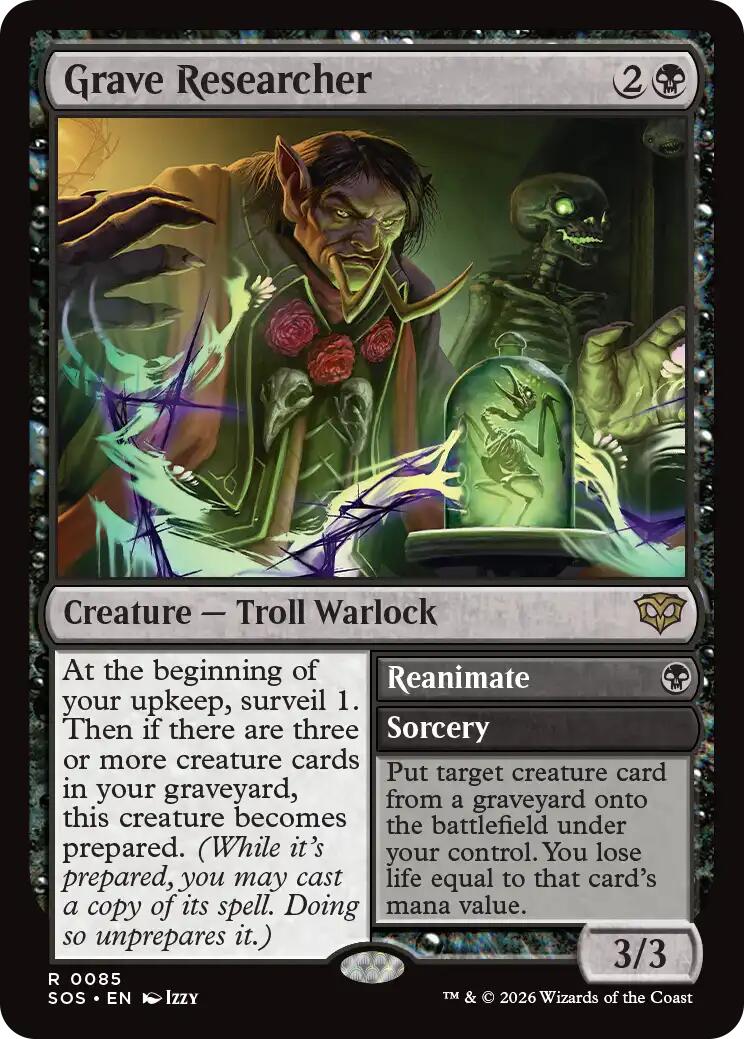 Grave Researcher [Secrets of Strixhaven] | Spectrum Games