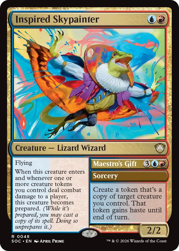 Inspired Skypainter [Secrets of Strixhaven Commander] | Spectrum Games