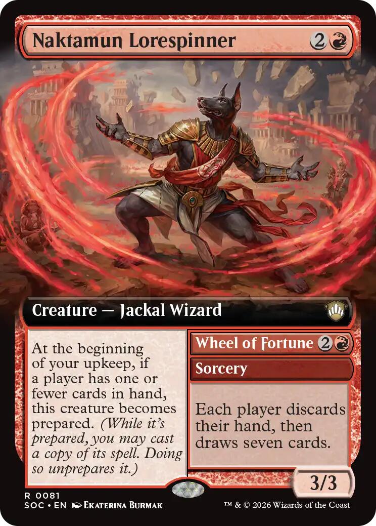 Naktamun Lorespinner (Extended Art) [Secrets of Strixhaven Commander] | Spectrum Games