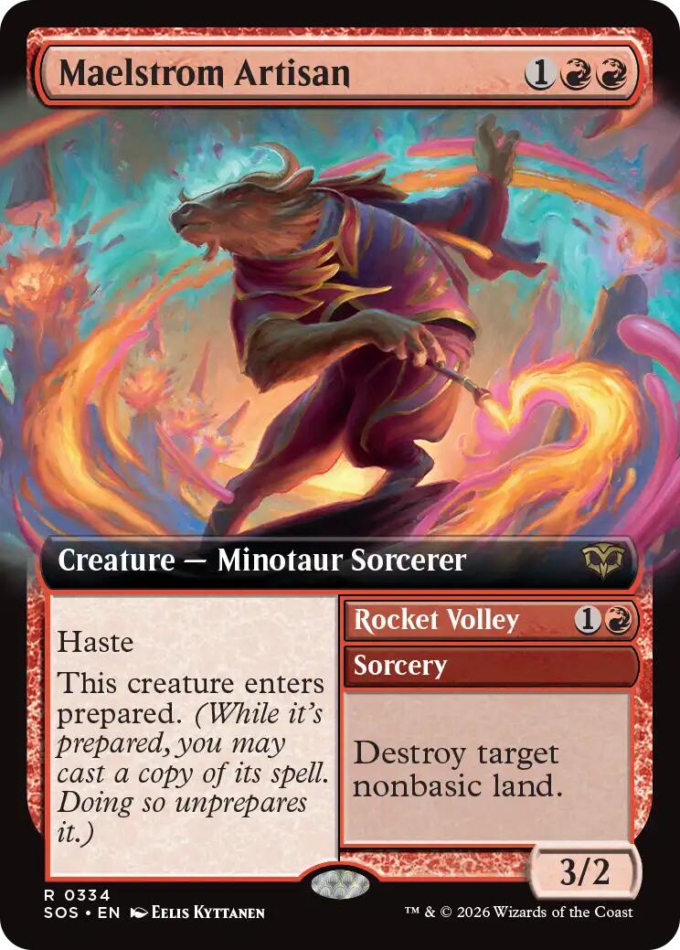 Maelstrom Artisan (Extended Art) [Secrets of Strixhaven] | Spectrum Games