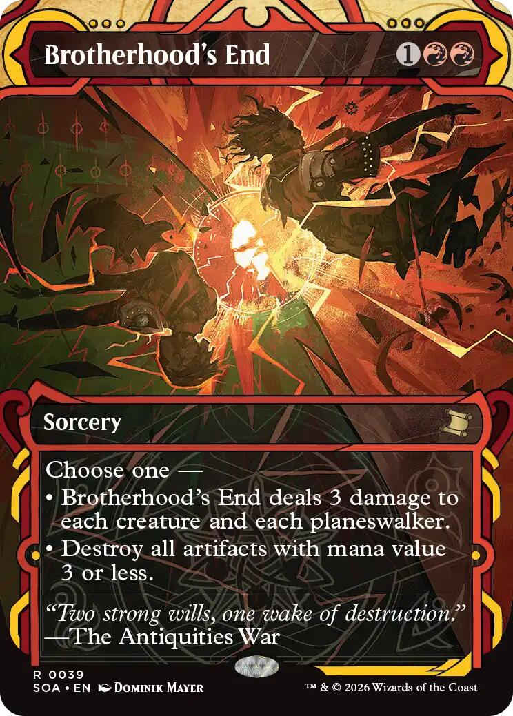 Brotherhood's End [Secrets of Strixhaven: Mystical Archive] | Spectrum Games