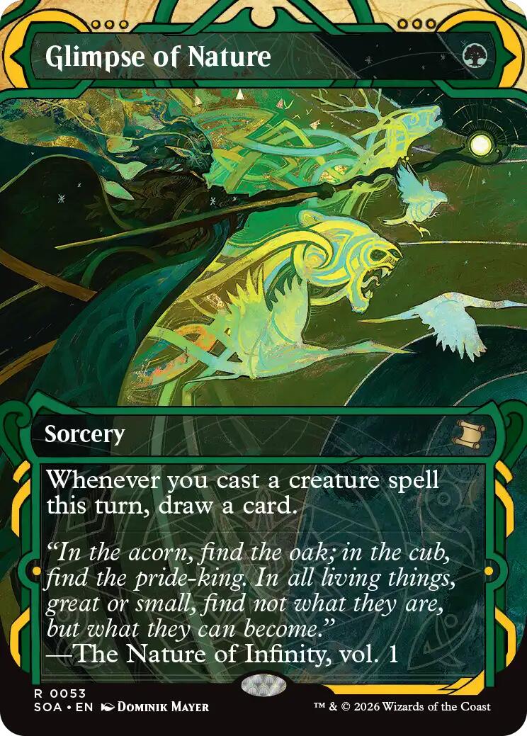Glimpse of Nature [Secrets of Strixhaven: Mystical Archive] | Spectrum Games