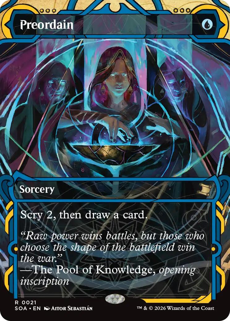 Preordain [Secrets of Strixhaven: Mystical Archive] | Spectrum Games