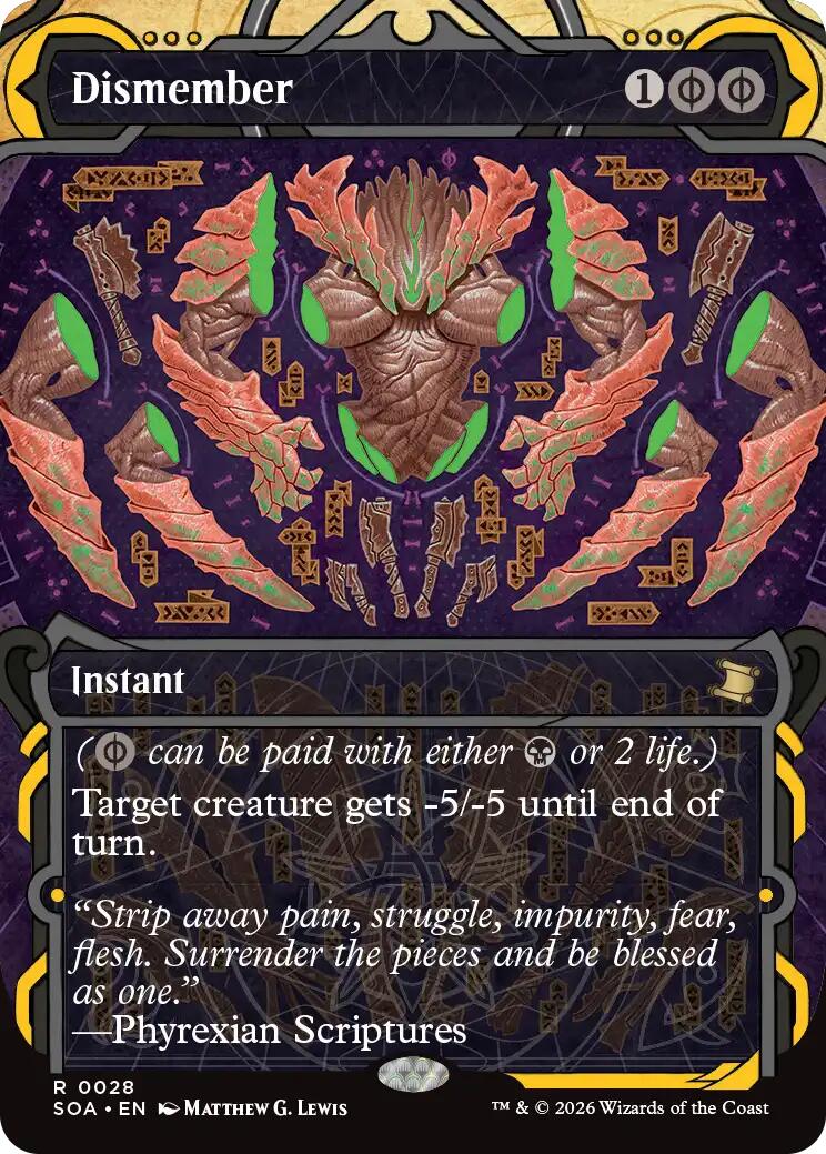 Dismember [Secrets of Strixhaven: Mystical Archive] | Spectrum Games