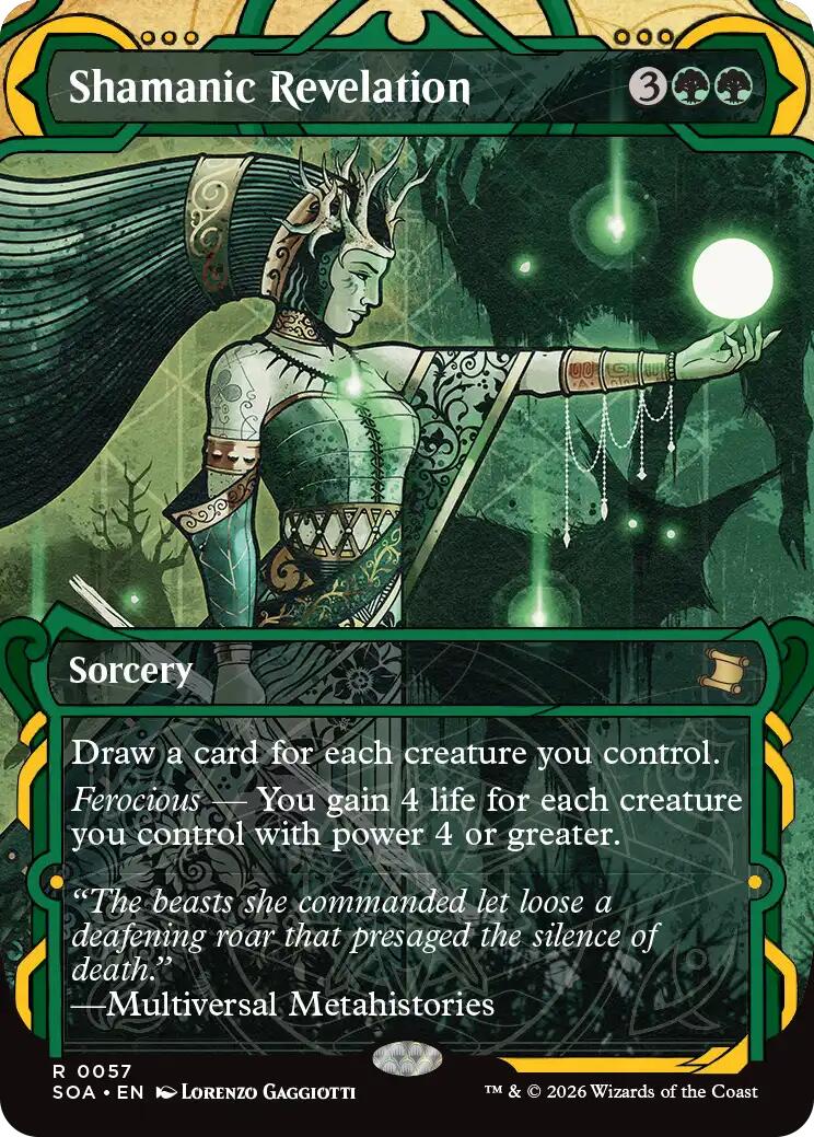 Shamanic Revelation [Secrets of Strixhaven: Mystical Archive] | Spectrum Games