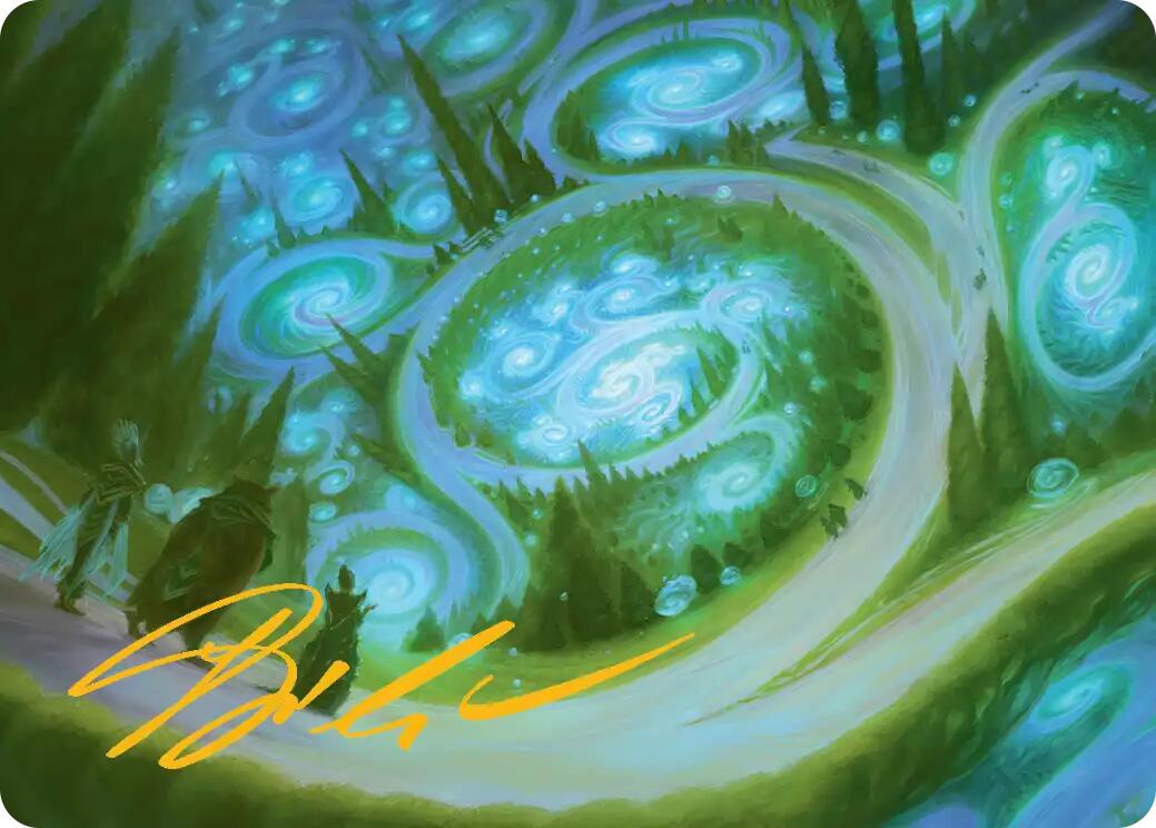 Mathemagics Art Card (Gold-Stamped Signature) [Secrets of Strixhaven Art Series] | Spectrum Games