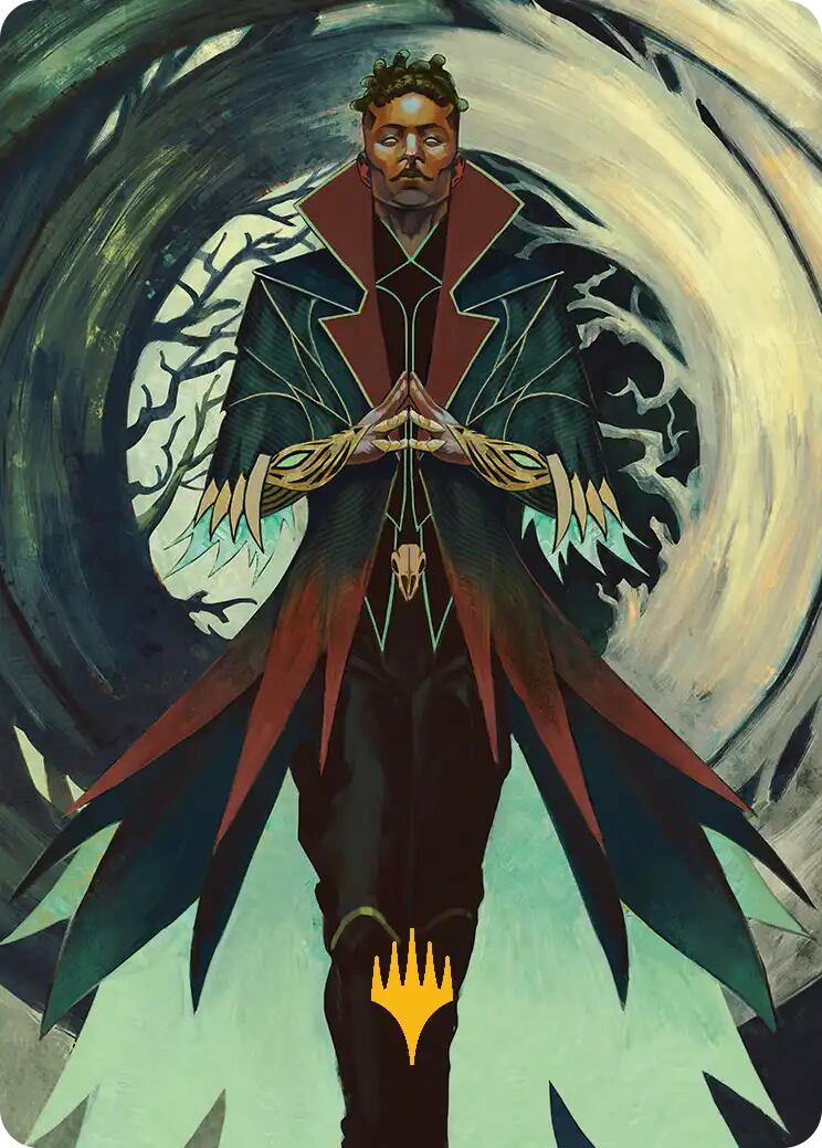 Professor Dellian Fel Art Card (Gold-Stamped Planeswalker Symbol) [Secrets of Strixhaven Art Series] | Spectrum Games
